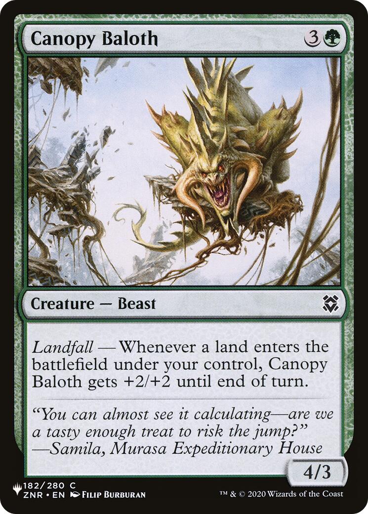 Canopy Baloth [The List] | Gamers Paradise