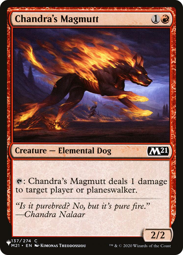 Chandra's Magmutt [The List] | Gamers Paradise