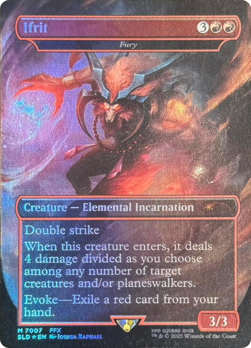 Ifrit - Fury (Rainbow Foil) [Secret Lair Drop Series] | Gamers Paradise
