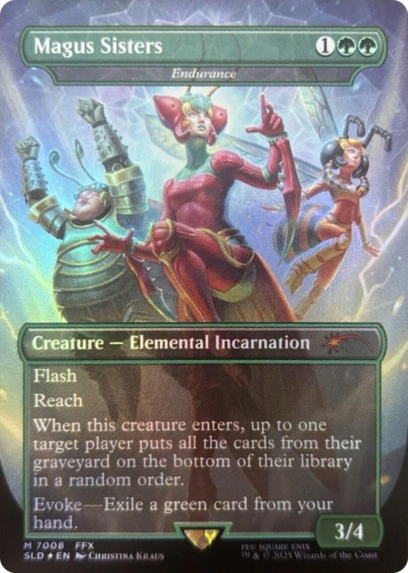 Magus Sisters - Endurance (Rainbow Foil) [Secret Lair Drop Series] | Gamers Paradise