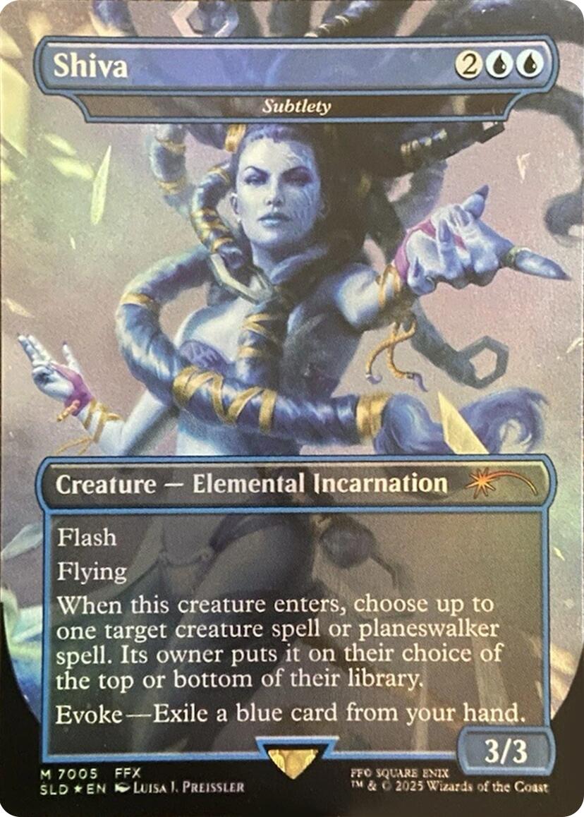 Shiva - Subtlety (Rainbow Foil) [Secret Lair Drop Series] | Gamers Paradise