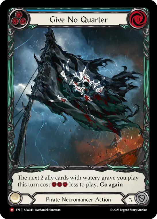 Give No Quarter (Extended Art) [SEA049] (High Seas)  Rainbow Foil | Gamers Paradise