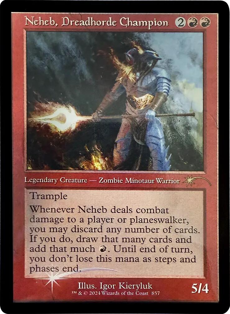 Neheb, Dreadhorde Champion (Retro Frame) [Secret Lair Drop Series] | Gamers Paradise