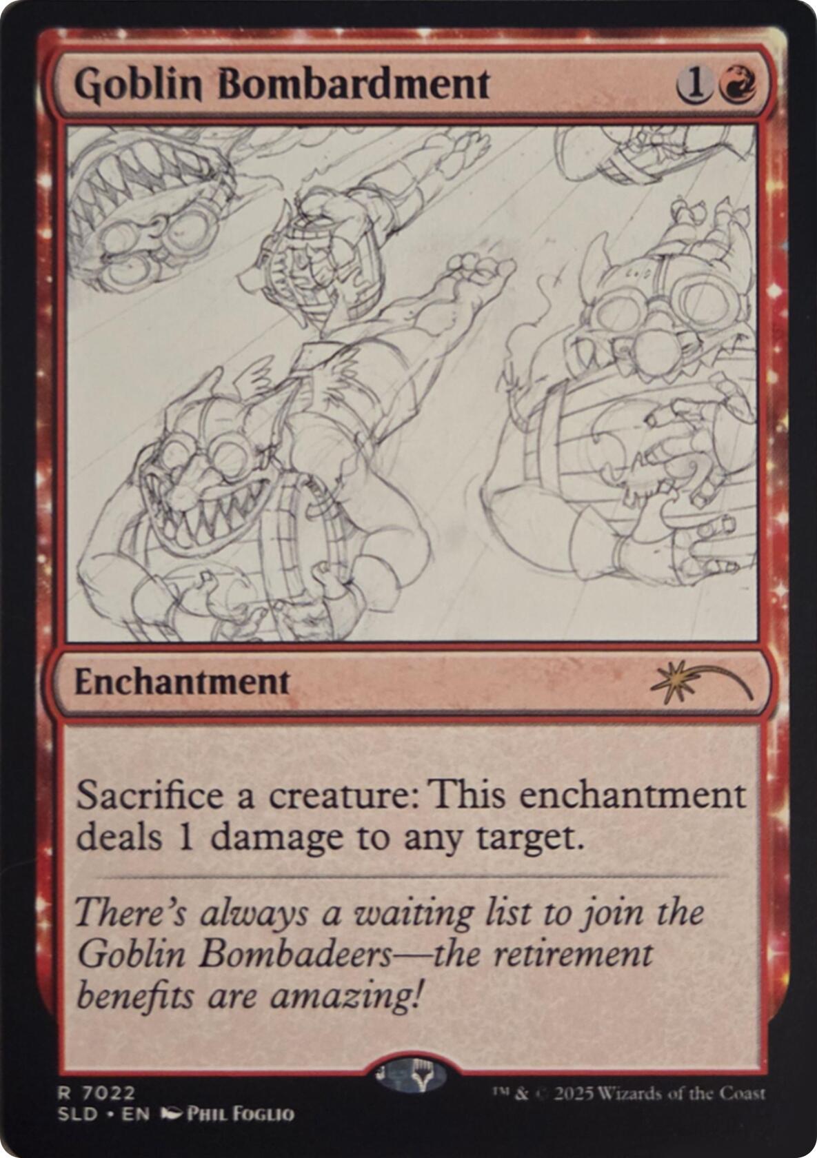 Goblin Bombardment (7022) [Secret Lair Drop Series] | Gamers Paradise