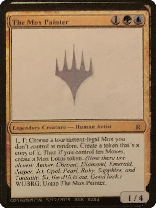 The Mox Painter [Unknown Event] | Gamers Paradise