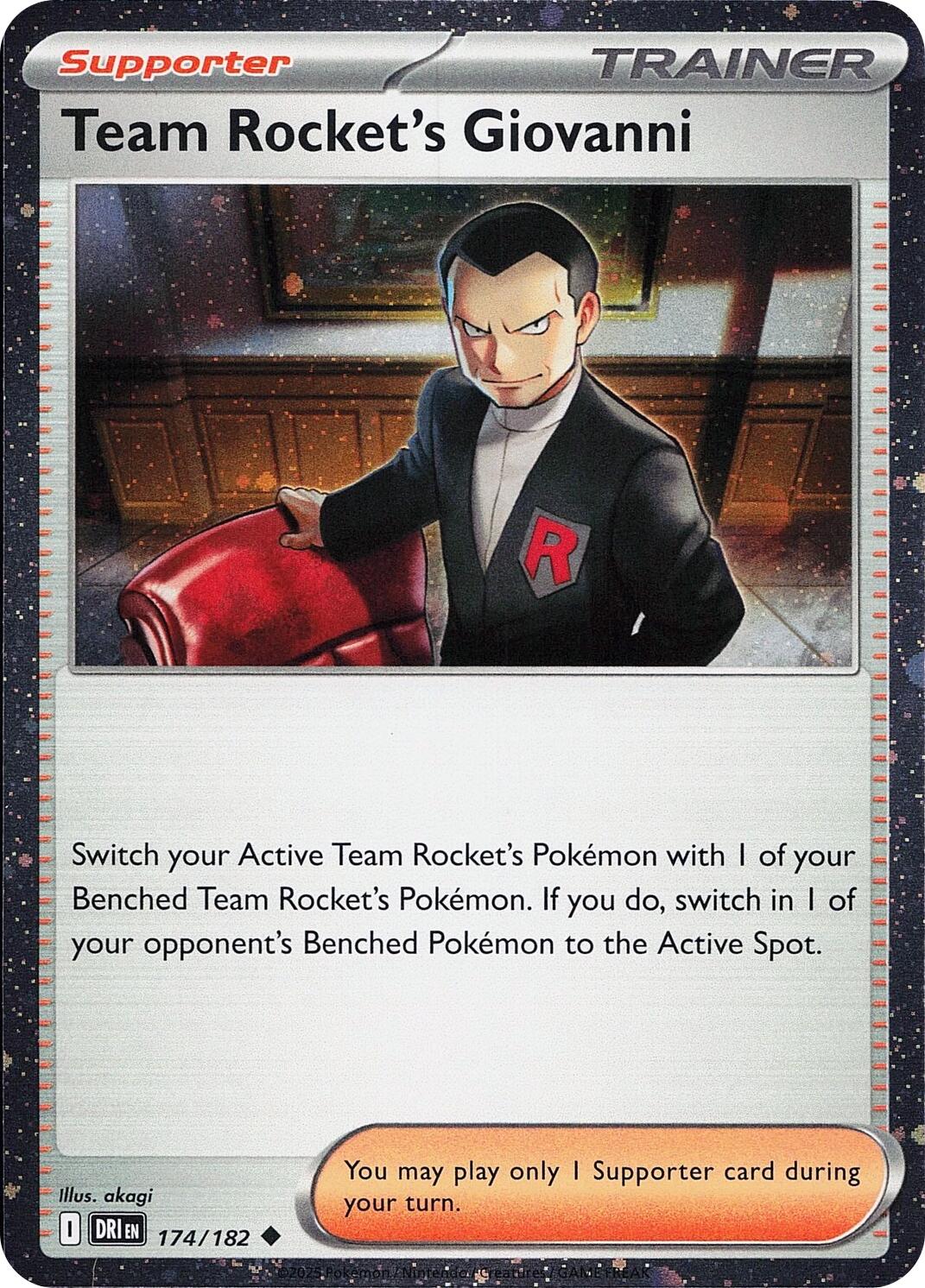 Team Rocket's Giovanni (174/182) (Cosmos Holo) [Miscellaneous Cards] | Gamers Paradise