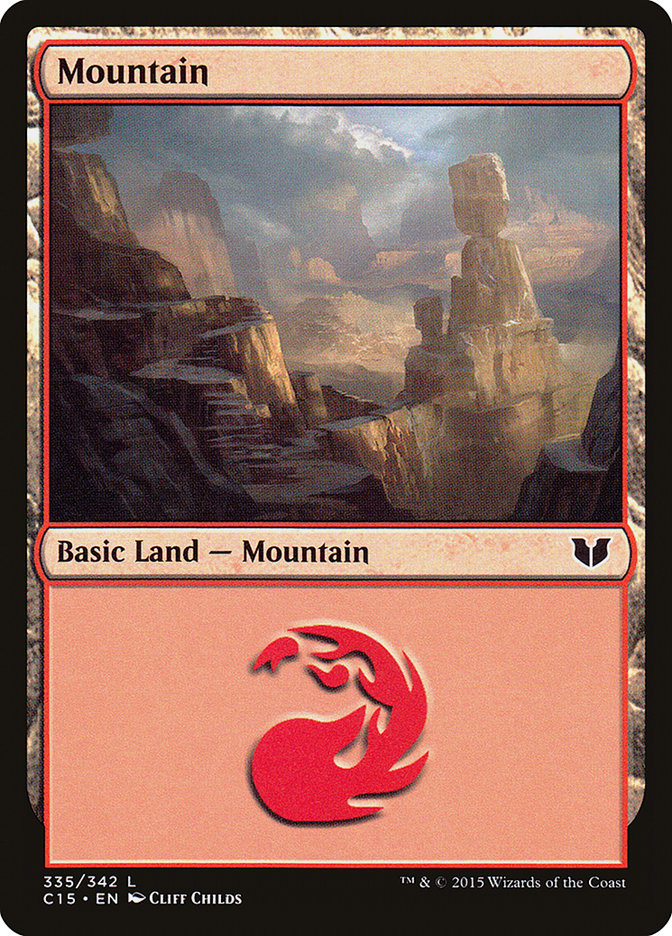 Mountain (335) [Commander 2015] | Gamers Paradise