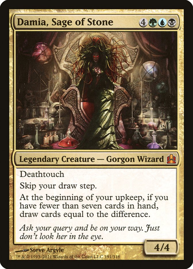 Damia, Sage of Stone [Commander 2011] | Gamers Paradise