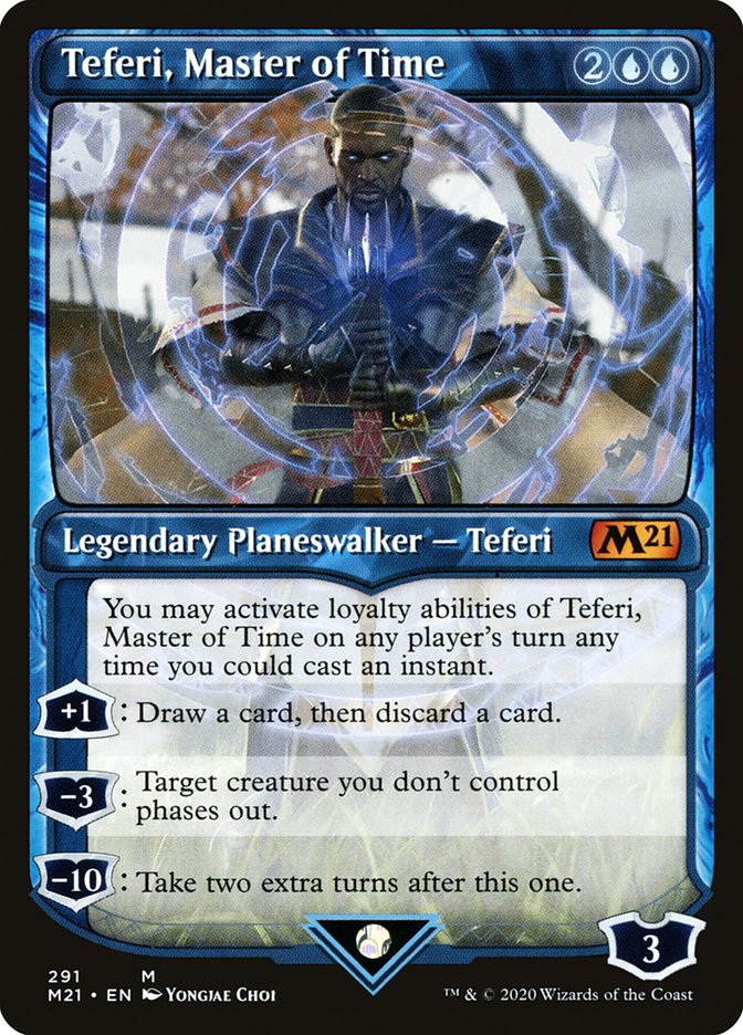 Teferi, Master of Time (Showcase) (291) [Core Set 2021] | Gamers Paradise