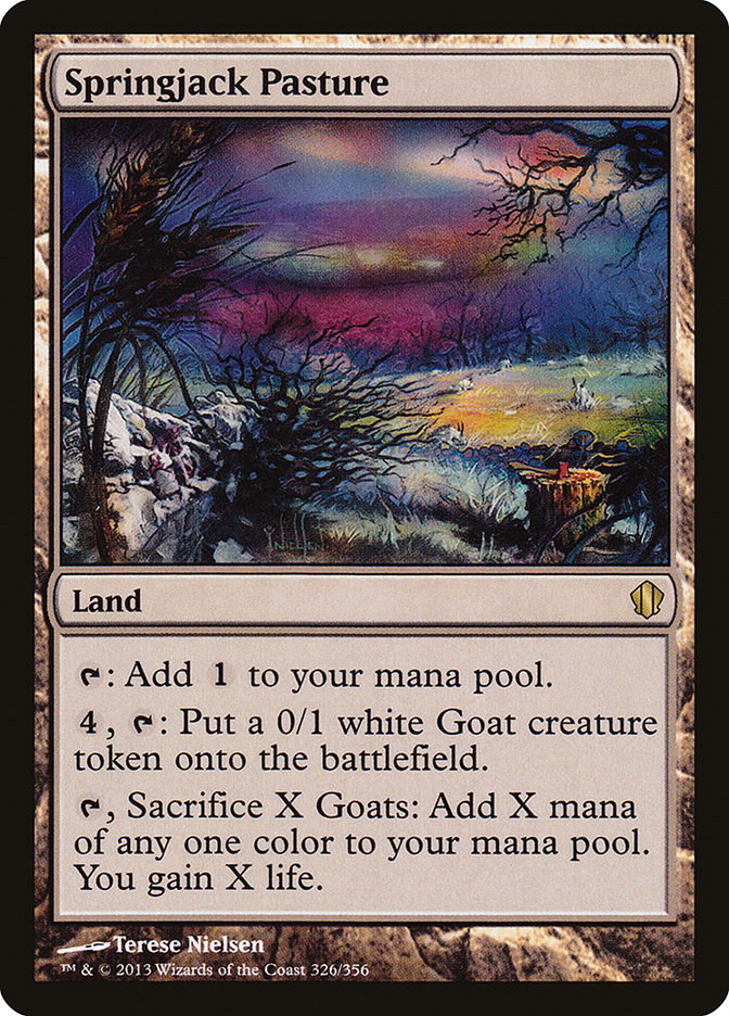 Springjack Pasture [Commander 2013] | Gamers Paradise