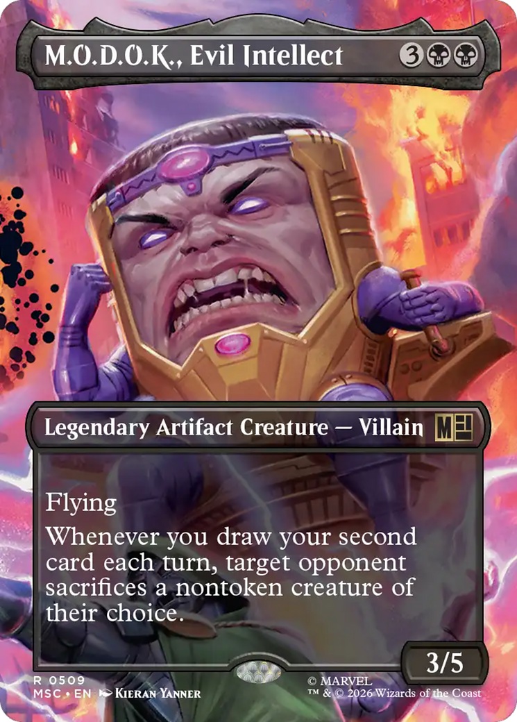 M.O.D.O.K., Evil Intellect (Borderless) [Marvel Super Heroes Commander] | Gamers Paradise