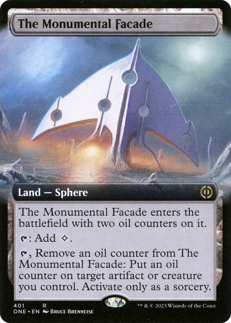 The Monumental Facade (Extended Art) [Phyrexia: All Will Be One] | Gamers Paradise