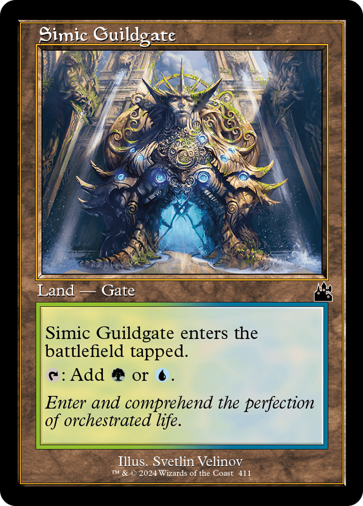Simic Guildgate (Retro Frame) [Ravnica Remastered] | Gamers Paradise