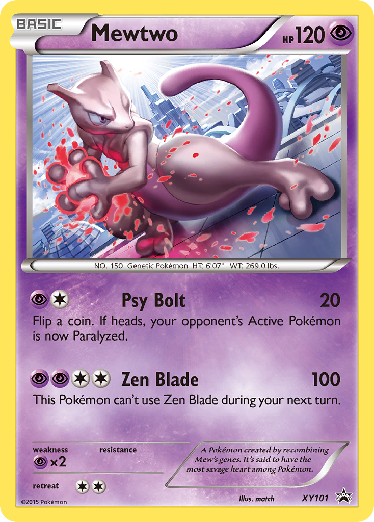 Mewtwo (XY101) [XY: Black Star Promos] | Gamers Paradise