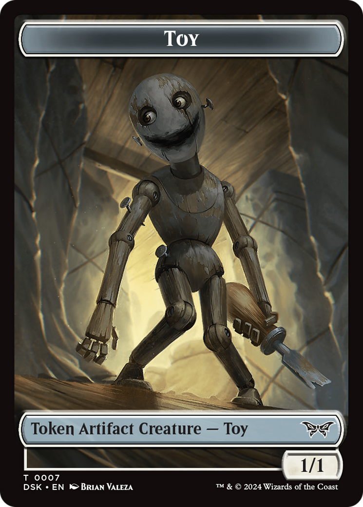 Toy // Spider Double-Sided Token [Duskmourn: House of Horror Tokens] | Gamers Paradise