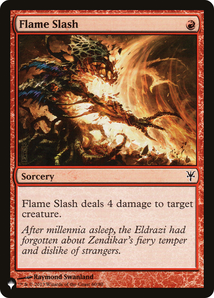 Flame Slash [The List Reprints] | Gamers Paradise