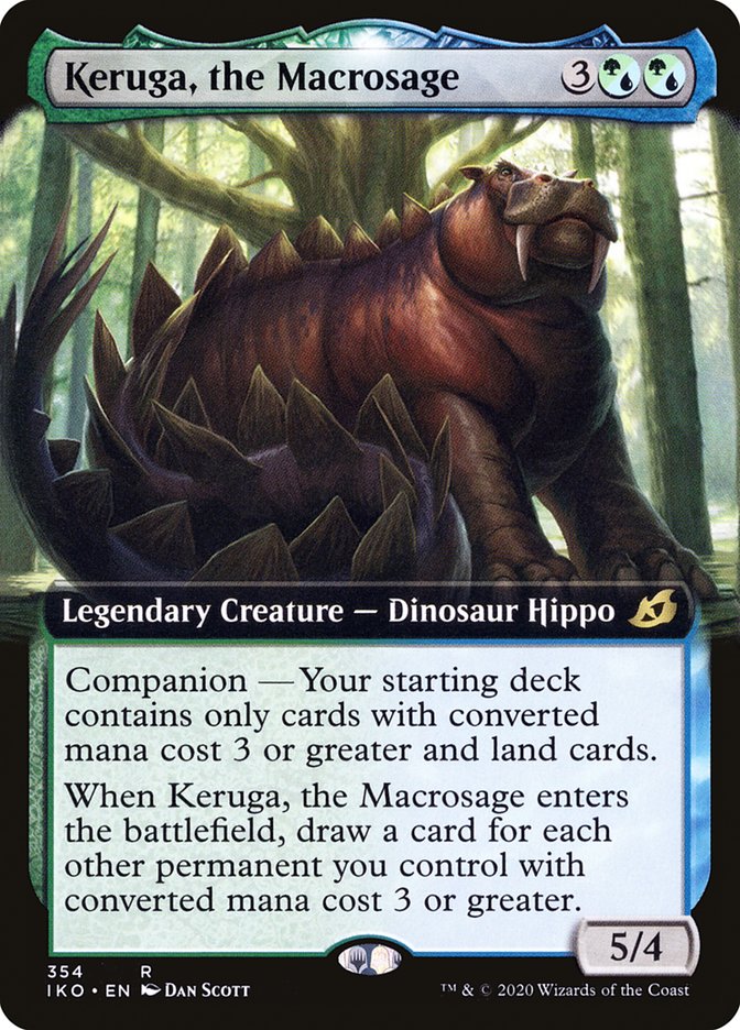 Keruga, the Macrosage (Extended Art) [Ikoria: Lair of Behemoths] | Gamers Paradise