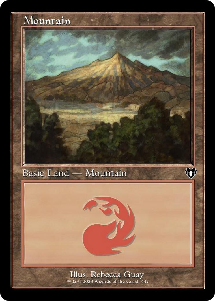 Mountain (447) (Retro) [Commander Masters] | Gamers Paradise