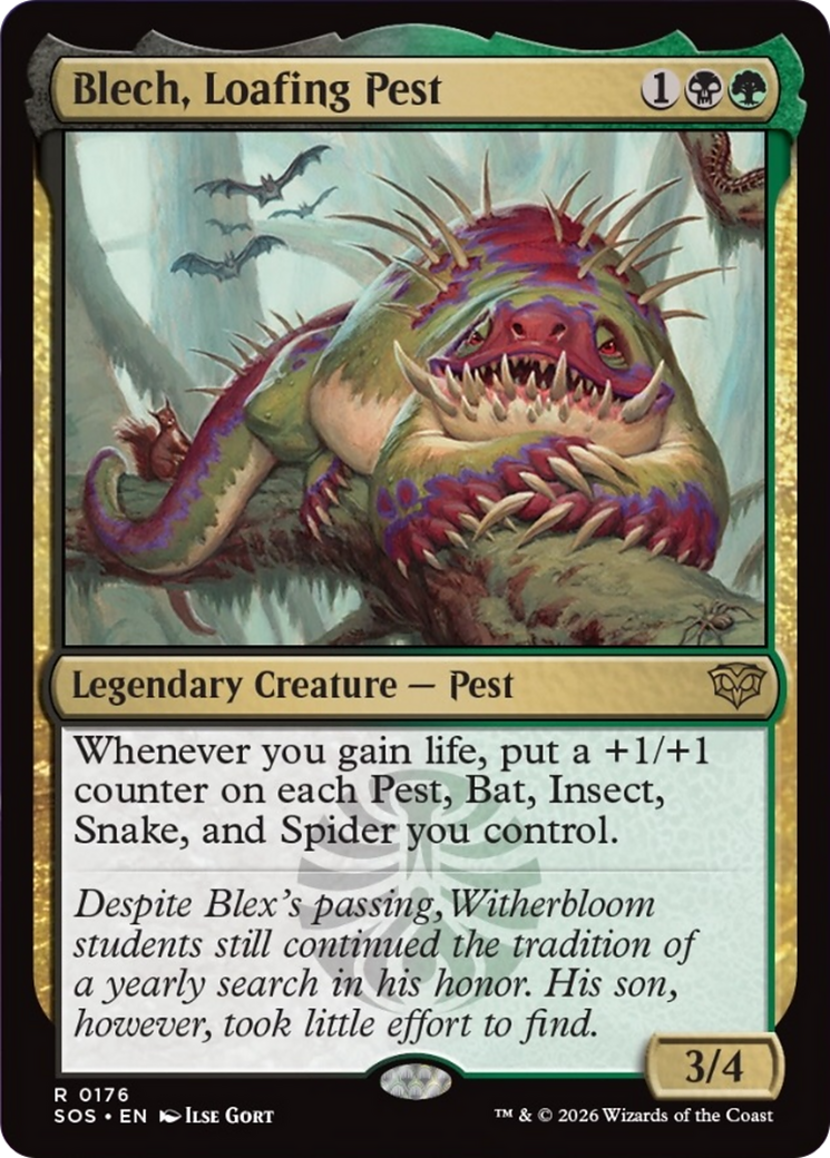 Blech, Loafing Pest [Secrets of Strixhaven] | Gamers Paradise