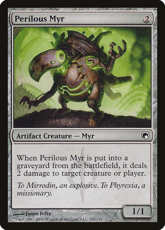 Perilous Myr [Scars of Mirrodin] | Gamers Paradise