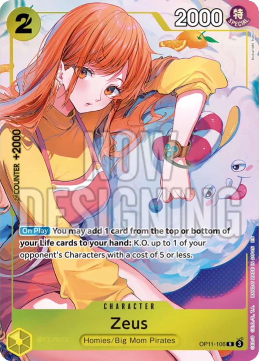 Zeus (Official Playmat - Bandai Card Games Fest 24-25 Edition) [One Piece Promotion Cards] | Gamers Paradise