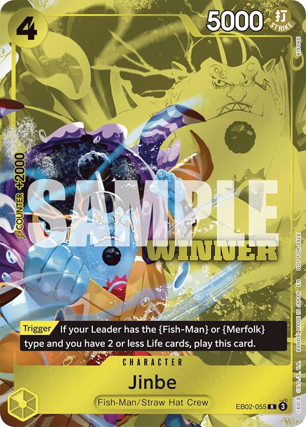 Jinbe (Winner Pack 2025 Vol. 3) [One Piece Promotion Cards] | Gamers Paradise