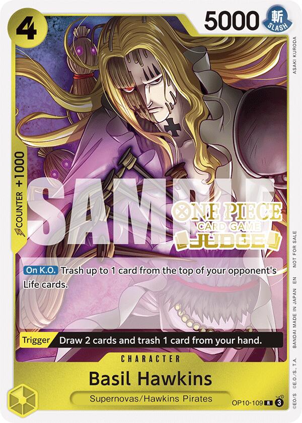 Basil Hawkins (Judge Pack Vol. 6) [One Piece Promotion Cards] | Gamers Paradise