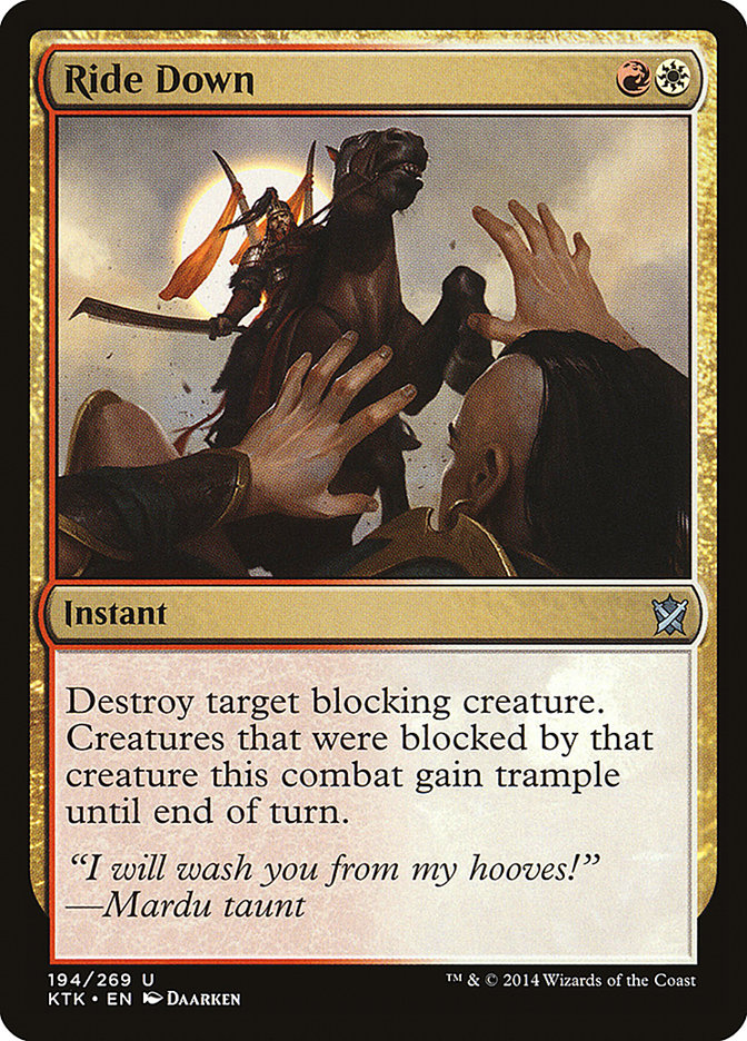 Ride Down [Khans of Tarkir] | Gamers Paradise