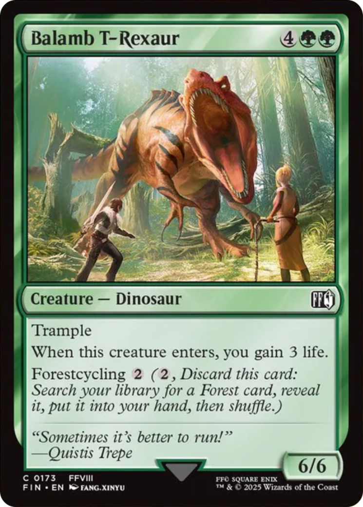 Balamb T-Rexaur [FINAL FANTASY] | Gamers Paradise