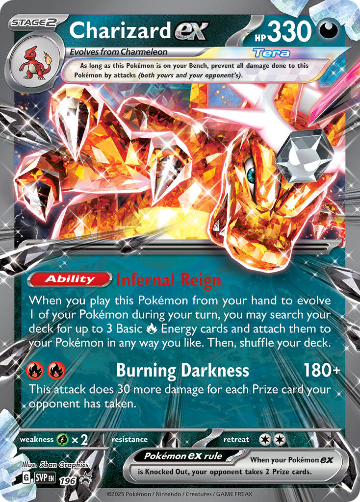 Charizard EX (196) [Scarlet & Violet: Black Star Promos] | Gamers Paradise