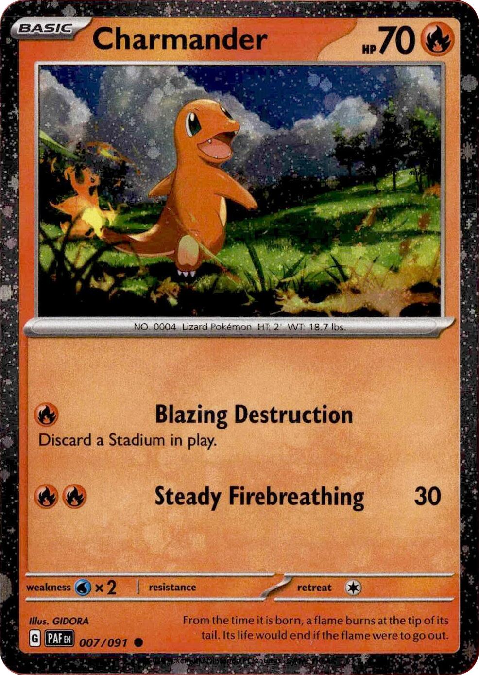 Charmander (007/091) (Cosmos Holo) [Miscellaneous Cards] | Gamers Paradise