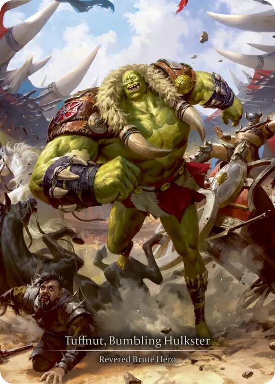 Tuffnut, Bumbling Hulkster (Marvel) [SUP001] (Super Slam)  Cold Foil | Gamers Paradise