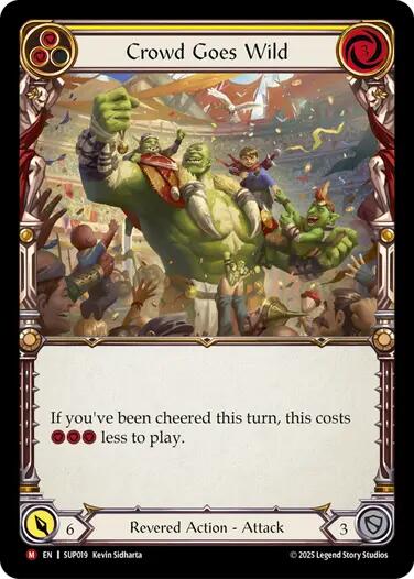 Crowd Goes Wild [SUP019] (Super Slam) | Gamers Paradise