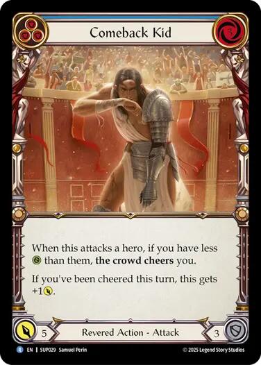 Comeback Kid (Blue) [SUP029] (Super Slam) | Gamers Paradise