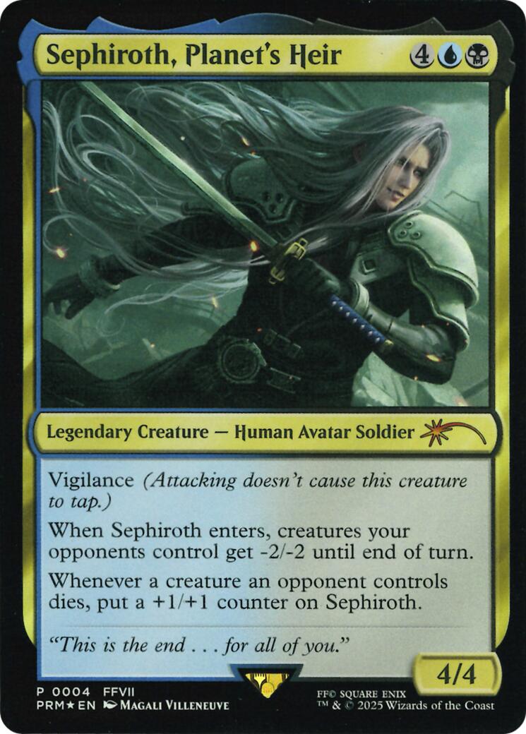 Sephiroth, Planet's Heir (Costco Bundle) [FINAL FANTASY Promos] | Gamers Paradise