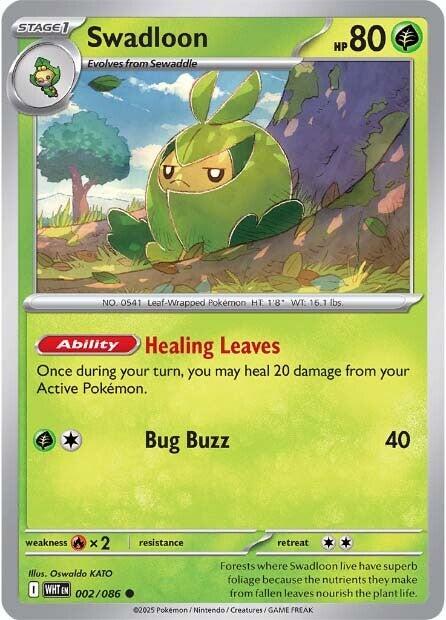 Swadloon (002/086) [Scarlet & Violet: White Flare] | Gamers Paradise
