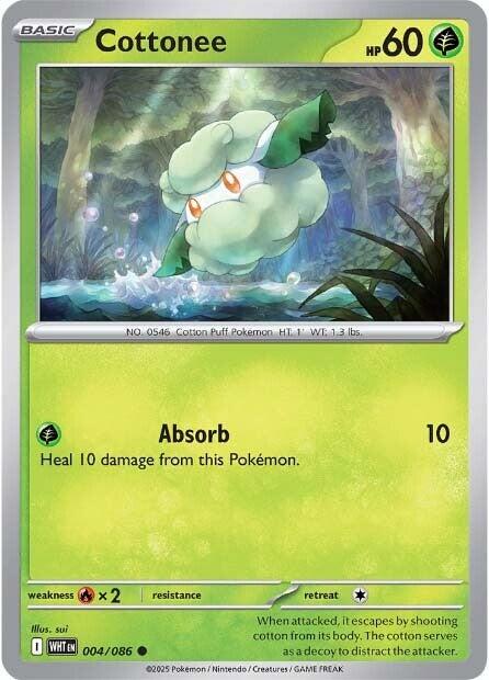 Cottonee (004/086) [Scarlet & Violet: White Flare] | Gamers Paradise