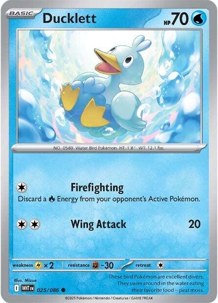 Ducklett (025/086) [Scarlet & Violet: White Flare] | Gamers Paradise