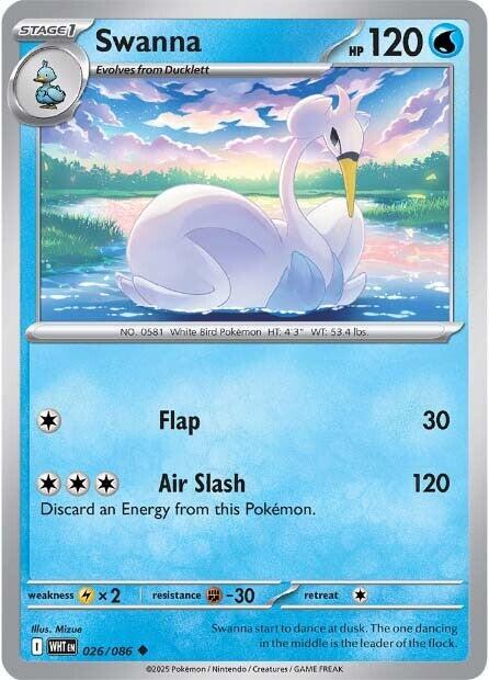 Swanna (026/086) [Scarlet & Violet: White Flare] | Gamers Paradise