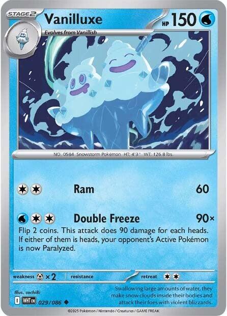Vanilluxe (029/086) [Scarlet & Violet: White Flare] | Gamers Paradise