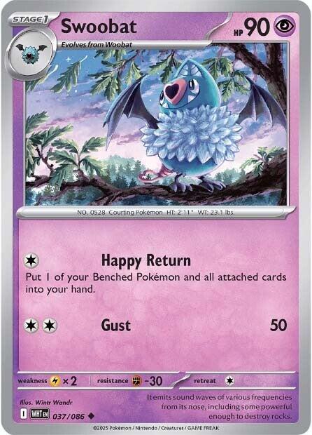 Swoobat (037/086) [Scarlet & Violet: White Flare] | Gamers Paradise