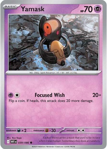 Yamask (039/086) [Scarlet & Violet: White Flare] | Gamers Paradise