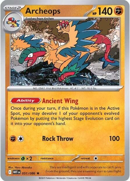 Archeops (051/086) [Scarlet & Violet: White Flare] | Gamers Paradise