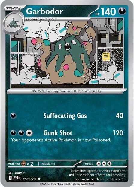 Garbodor (060/086) [Scarlet & Violet: White Flare] | Gamers Paradise