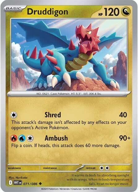 Druddigon (071/086) [Scarlet & Violet: White Flare] | Gamers Paradise