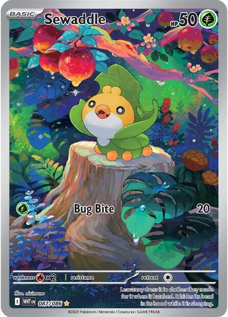 Sewaddle (087/086) [Scarlet & Violet: White Flare] | Gamers Paradise