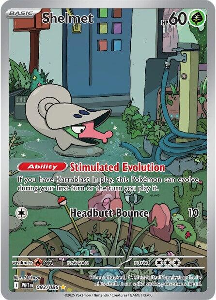 Shelmet (093/086) [Scarlet & Violet: White Flare] | Gamers Paradise