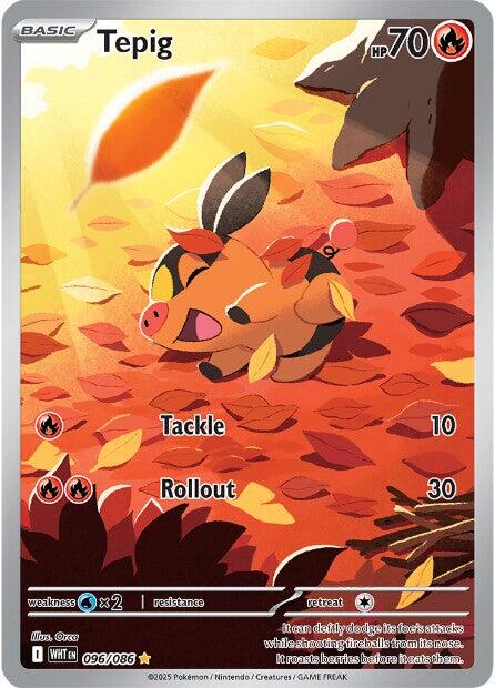 Tepig (096/086) [Scarlet & Violet: White Flare] | Gamers Paradise