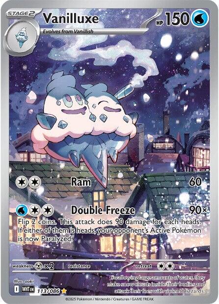 Vanilluxe (113/086) [Scarlet & Violet: White Flare] | Gamers Paradise