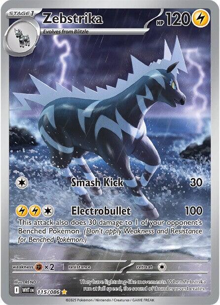 Zebstrika (115/086) [Scarlet & Violet: White Flare] | Gamers Paradise